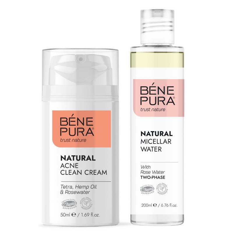 Krema za obraz proti aknam in Micelarna voda - GMC