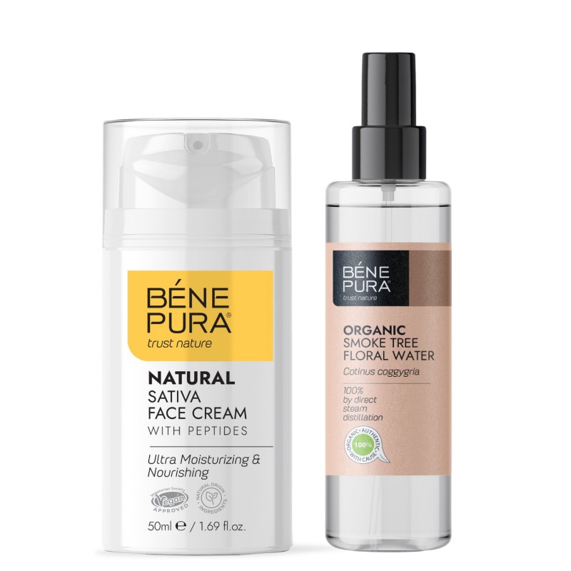 Bio Divjega Ruja Cvetna voda in Vlažilna krema za obraz - GMC