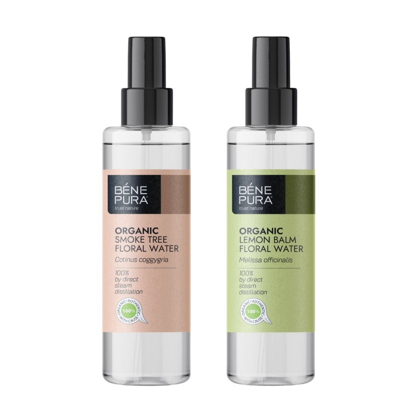 Bio Divjega Ruja Cvetna voda in Bio Melisa Cvetna voda - GMC