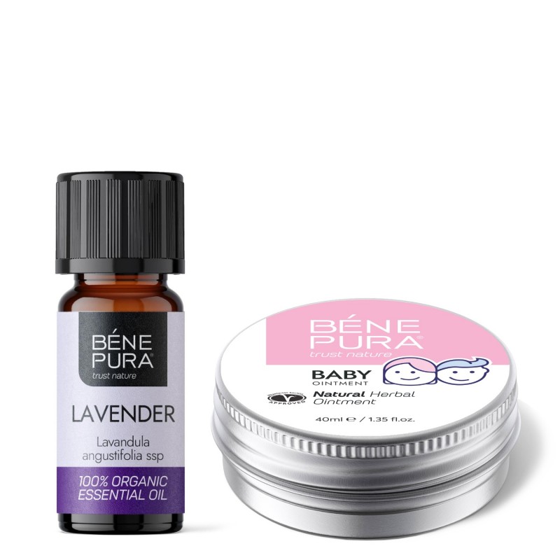 Mazilo za Plenični Izpuščaj z Ognjičem in Kamilico in Bio Sivka Eterično olje - GMC