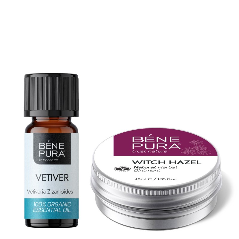 Mazilo za Hemoroide z Hamamelisom in Bio Vetiver Eterično olje - GMC