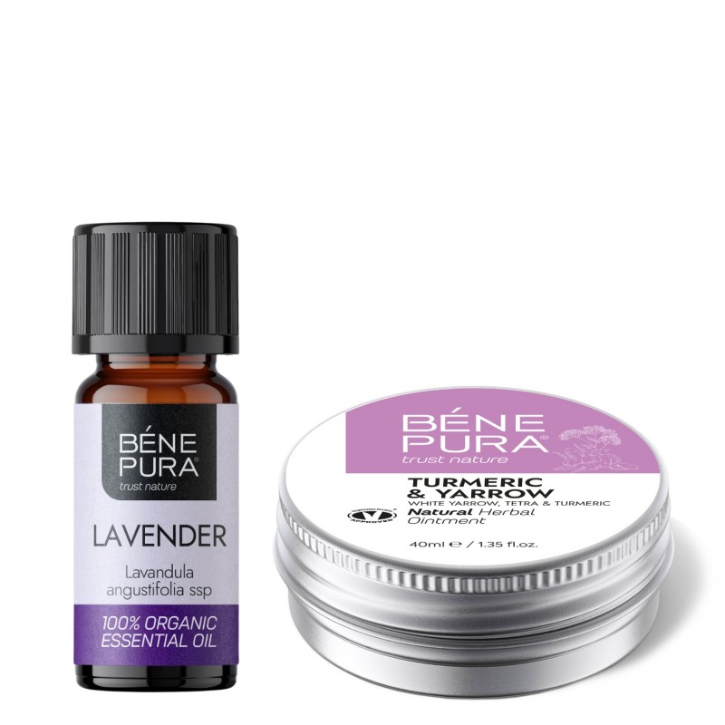 Mazilo za Hemoroide z Belim Rmanom, Tetro in Kurkumo in Bio Sivka Eterično olje - GMC