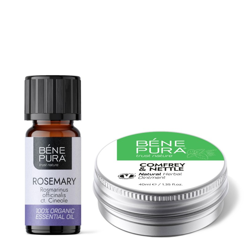 Mazilo za Sklepe z Gabez in Koprivo in Bio Rožmarin Cineol Eterično olje - GMC