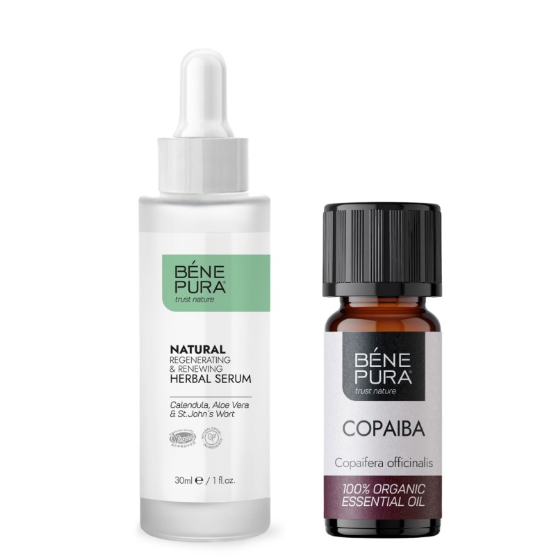 Regeneracijski serum za obraz in Bio Copaiba Eterično olje - GMC