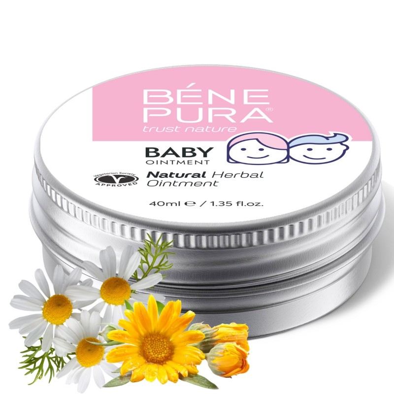 Mazilo za Plenični Izpuščaj z Ognjičem in Kamilico - 40ml - Zeliščna mazila