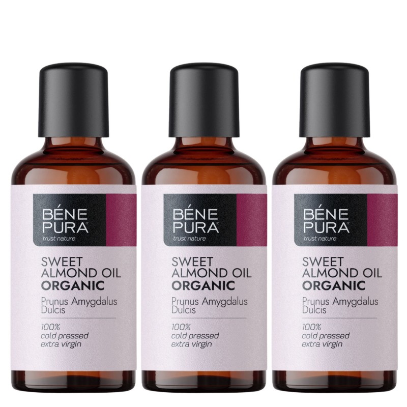 3x Bio Mandljevo Nosilno olje - 100ml - Benepura.si 3x Bio Mandljevo Nosilno olje - 100ml