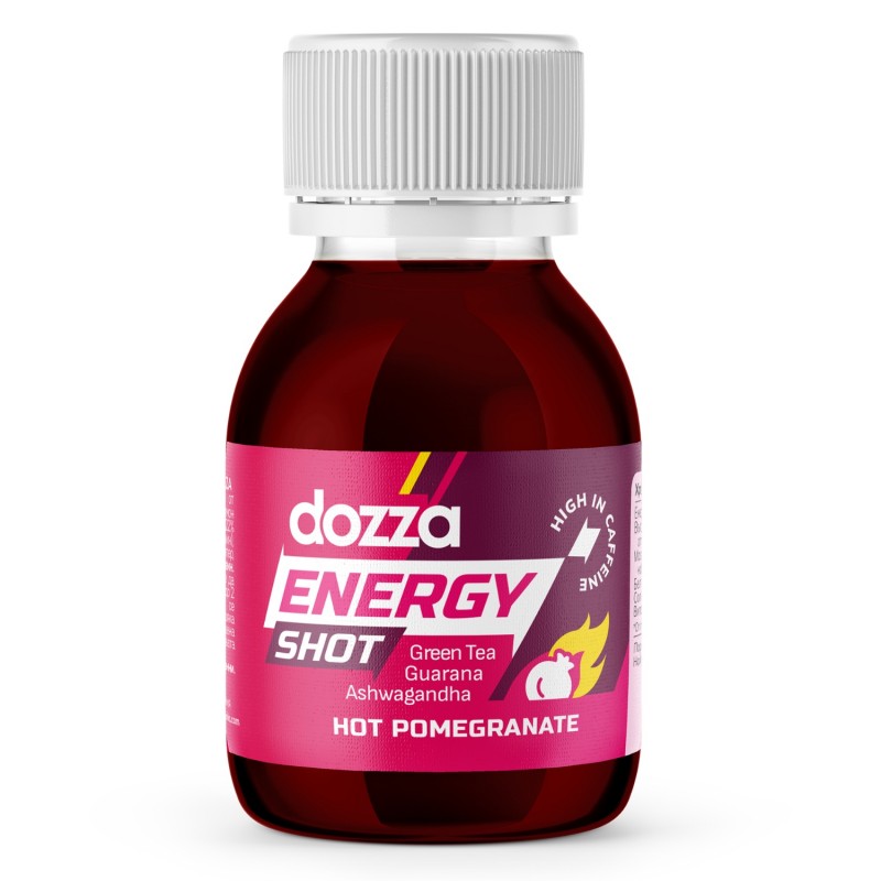 DOZZA Energy Hot Pomegranate Energy shot - 60ml - Primerjava izdelkov