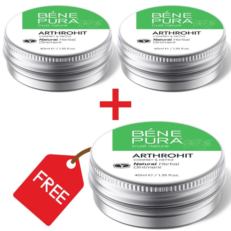 3x Mazilo za Sklepe z Gabez in Koprivo - 40ml - Kompleti