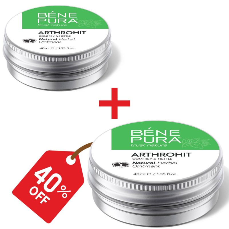 2x Mazilo za Sklepe z Gabez in Koprivo - 40ml - Kompleti