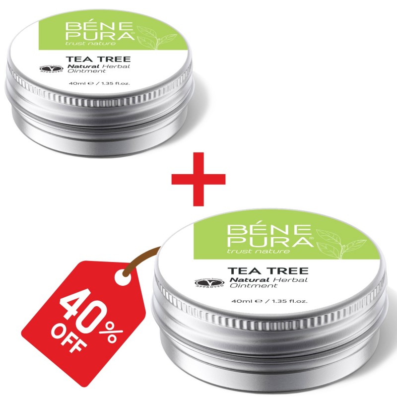 2x Mazilo proti Srbenju s Čajevcem - 40ml - Kompleti