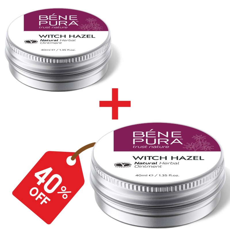 2x Mazilo za Hemoroide z Hamamelisom - 40ml - Kompleti