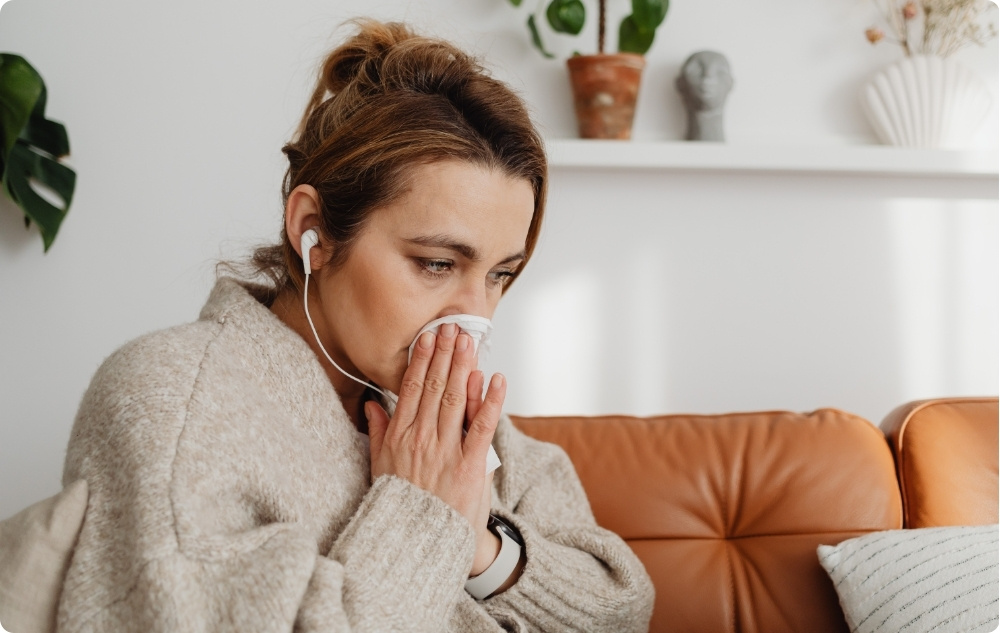 Kot krema za predel okoli nosu pri pogostih prehladih