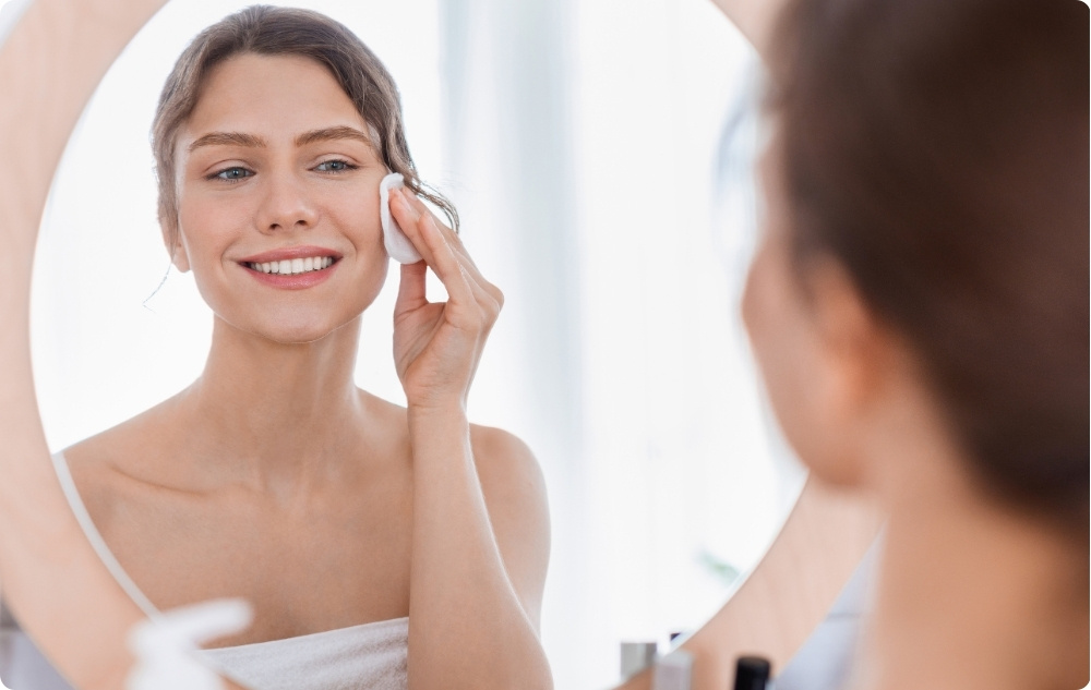 Kot tonik za mastno in mešano kožo