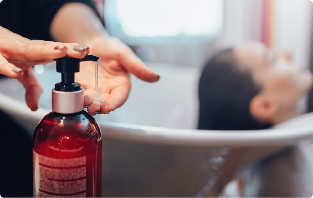 Kot dodatek šamponu ali balzamu