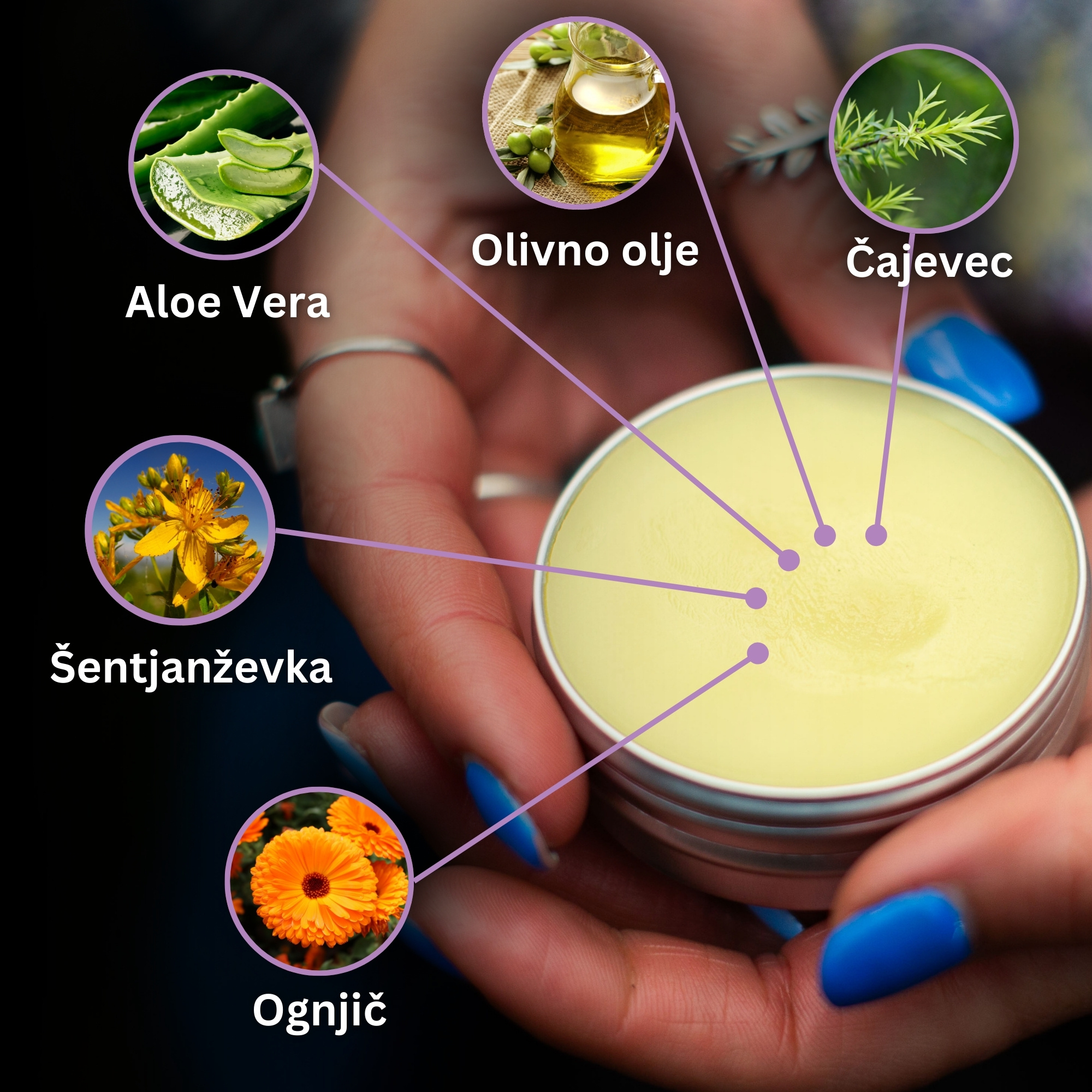 Set "Mazila za rane, opekline in srbenje 2"