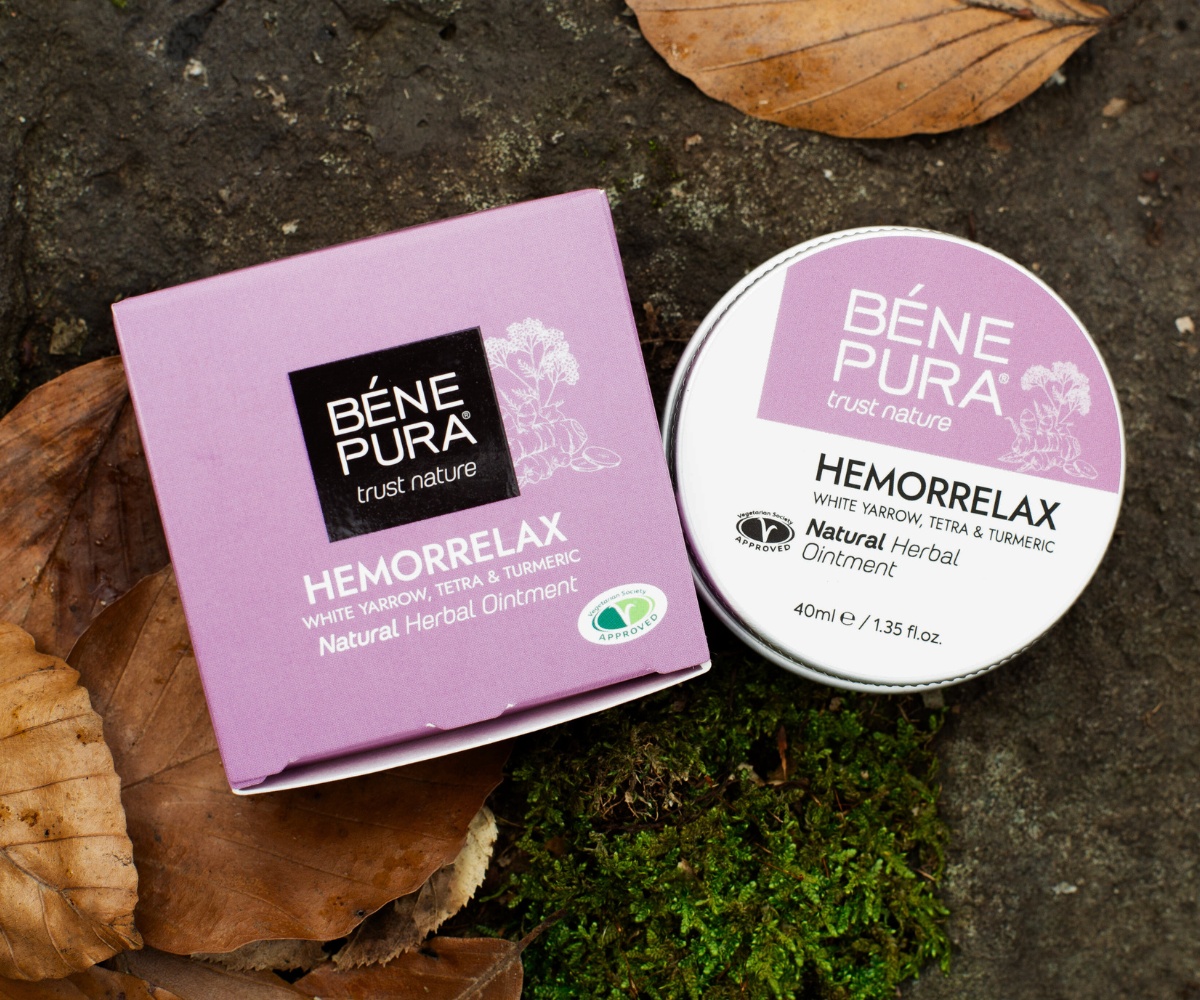 Mazilo za Hemoroide z Belim Rmanom, Tetro in Kurkumo - 40ml